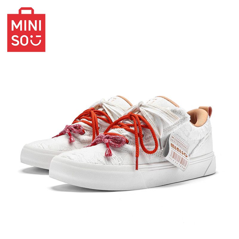 Miniso [Miniso] Men’s Summer New Arrival Niche All-Match Color-Block Sneakers, Couple’s Style, Thick Sole, Lightweight and Breathable - Image 1