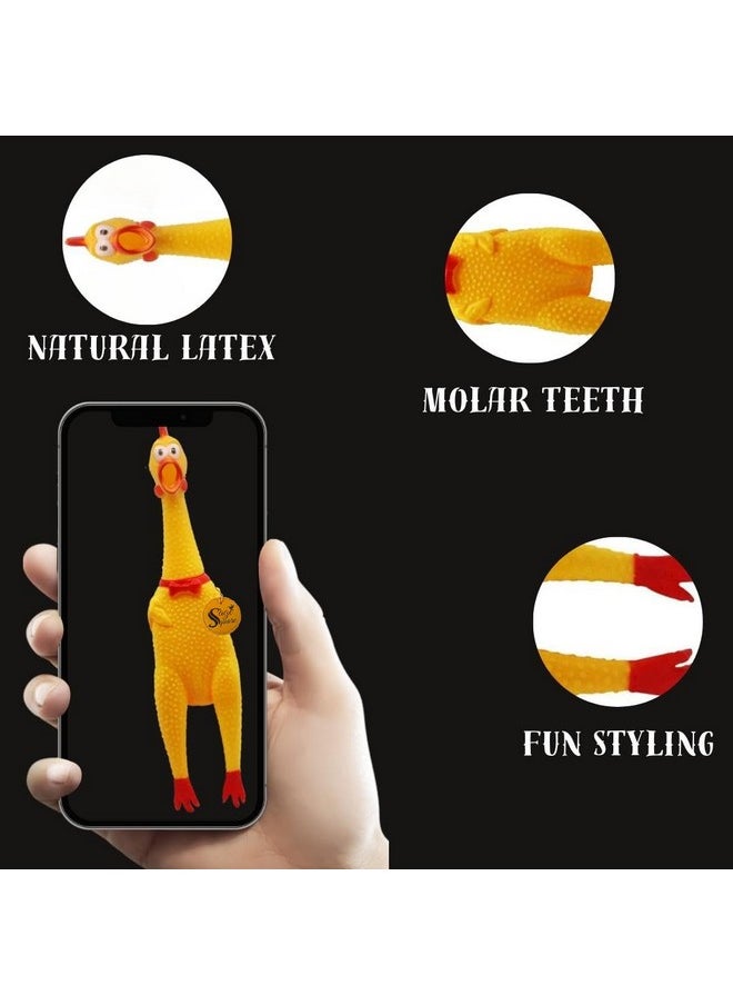 Sage Square - Squeaky Big Chicken Toy: The Perfect Combination Of Fun, Durability & Safety For Your Four-Legged Pal, A Must-Have Interactive Dog Toy, Unlock The Ultimate Fun For Your Furry Friend. - Image 1