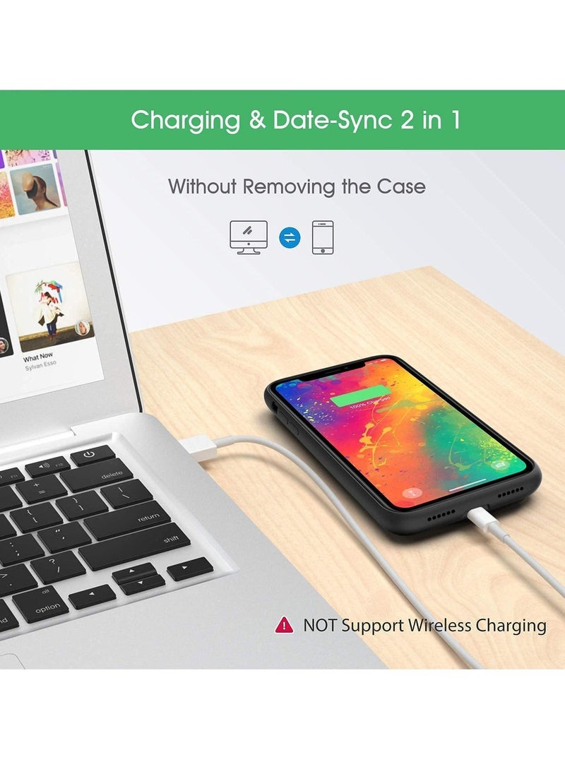 ELTRAZONE Battery Case for iPhone 11, Newest [4500mAh] Portable Charging Case Rechargeable External Battery Pack Protective Extended Battery Backup Charger Case for iPhone 11 (6.1 inch) - Image 4