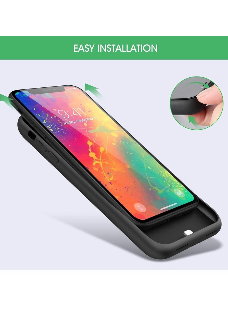 ELTRAZONE Battery Case for iPhone 11, Newest [4500mAh] Portable Charging Case Rechargeable External Battery Pack Protective Extended Battery Backup Charger Case for iPhone 11 (6.1 inch) - Image 2