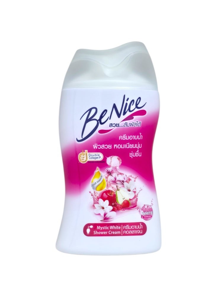 Be nice Mystic White Shower Cream 80ml - Image 1