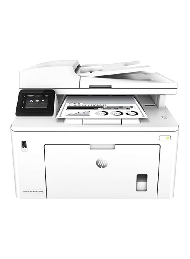 HP Printer Laserjet Pro M227Fdw 15.9x16x12.3inch White - Image 1