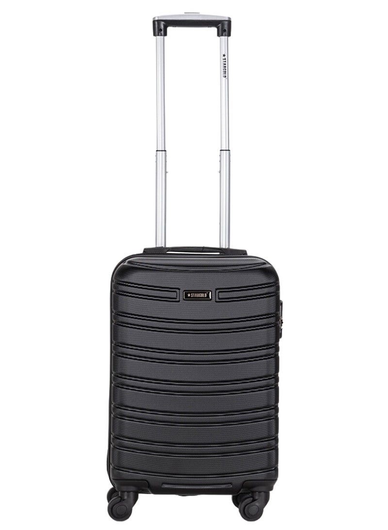 Stargold Single Hardside Spinner ABS Trolley Luggage With Number Lock 20 Inches & 22 Inch Hiking Campaign Bag & Travel Sports Backpack Bundle - Image 2