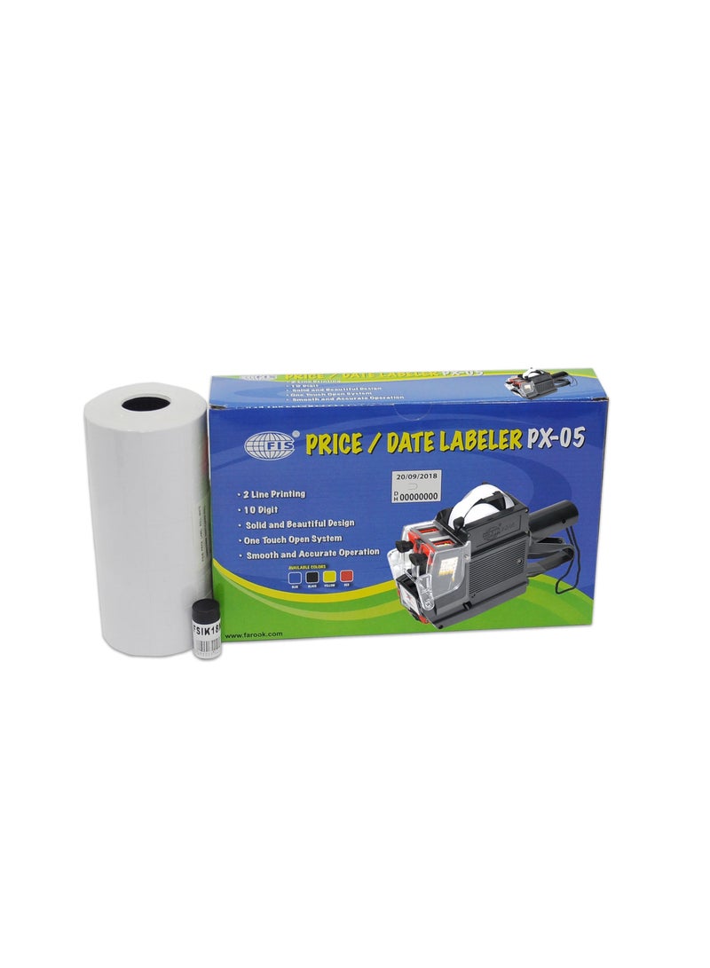 FIS LABEL MACHINE 05BK WITH FSPXWH16X23+INK ROLL FSIK18MM (SET) - Image 3