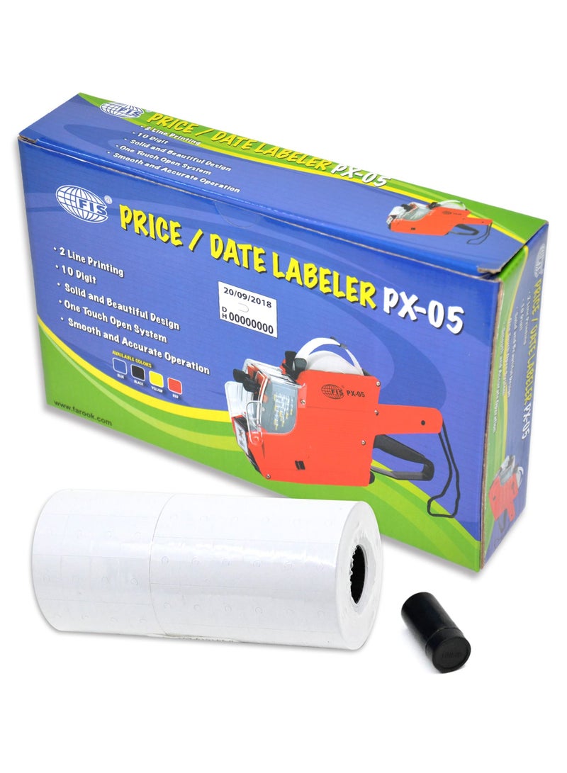 FIS LABEL MACHINE 05BK WITH FSPXWH16X23+INK ROLL FSIK18MM (SET) - Image 2