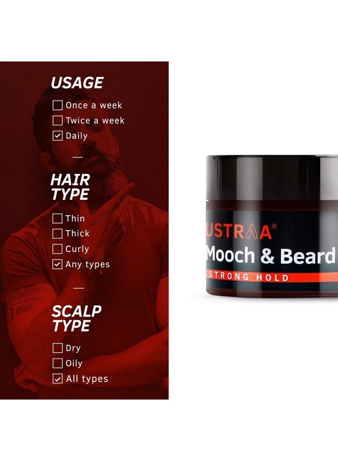 Beard & Mooch Wax Strong Hold 50G