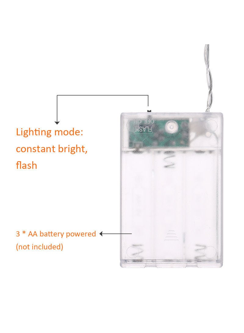 NIBEMINENT LU-L11-25 Fairy String LED Light Multicolour 16.00x8.00x9.00cm - Image 3