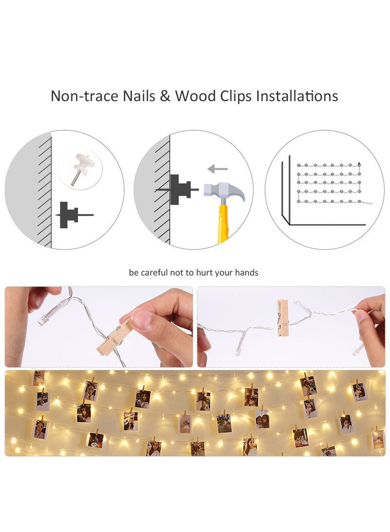 NIBEMINENT LU-L11-25 Fairy String LED Light Multicolour 16.00x8.00x9.00cm - Image 5