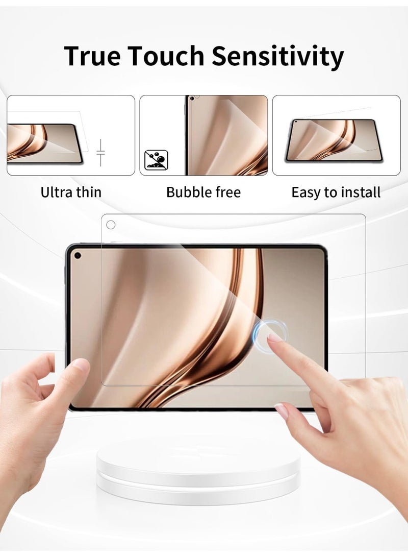 general 【2 Pack】 Screen Protector Compatible with Huawei Matepad Mini 8.8 Inch 2025 Tempered Glass Film, 9H Hardness Anti Scratch Protective Film, Ultra HD Bubble - Image 2