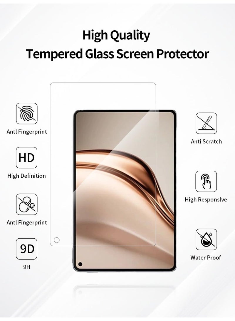general 【2 Pack】 Screen Protector Compatible with Huawei Matepad Mini 8.8 Inch 2025 Tempered Glass Film, 9H Hardness Anti Scratch Protective Film, Ultra HD Bubble - Image 3