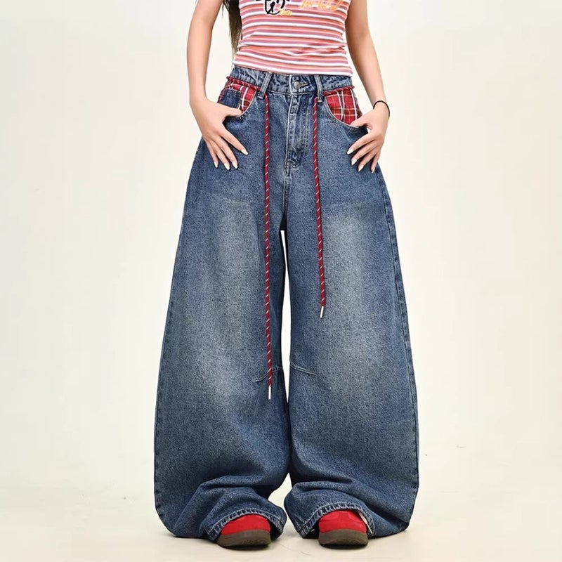 Unisex Casual Daily Denim Jeans - Image 4