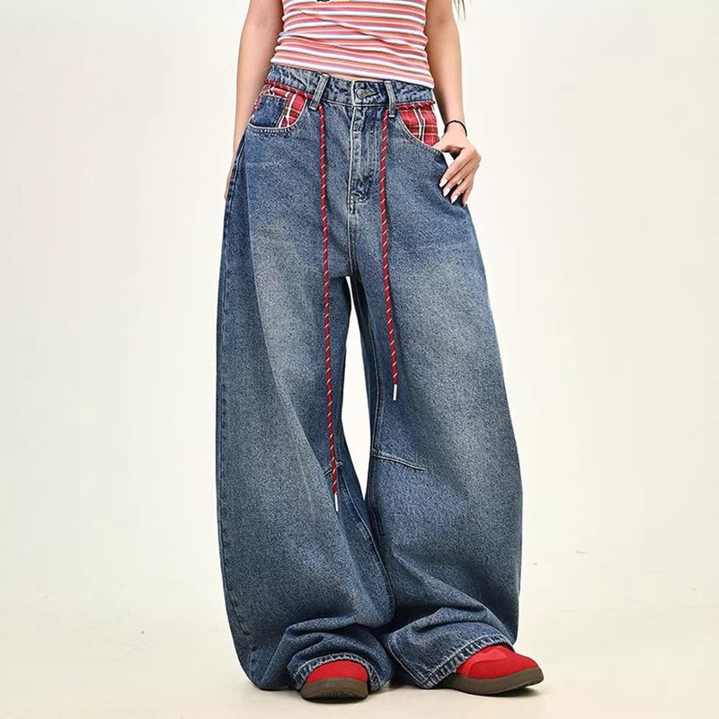 Unisex Casual Daily Denim Jeans - Image 5