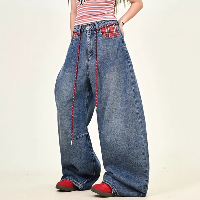 Unisex Casual Daily Denim Jeans - Image 3