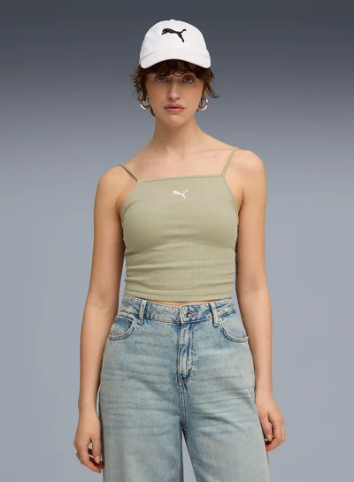 PUMA Wardrobe Essential Ribbed Tank