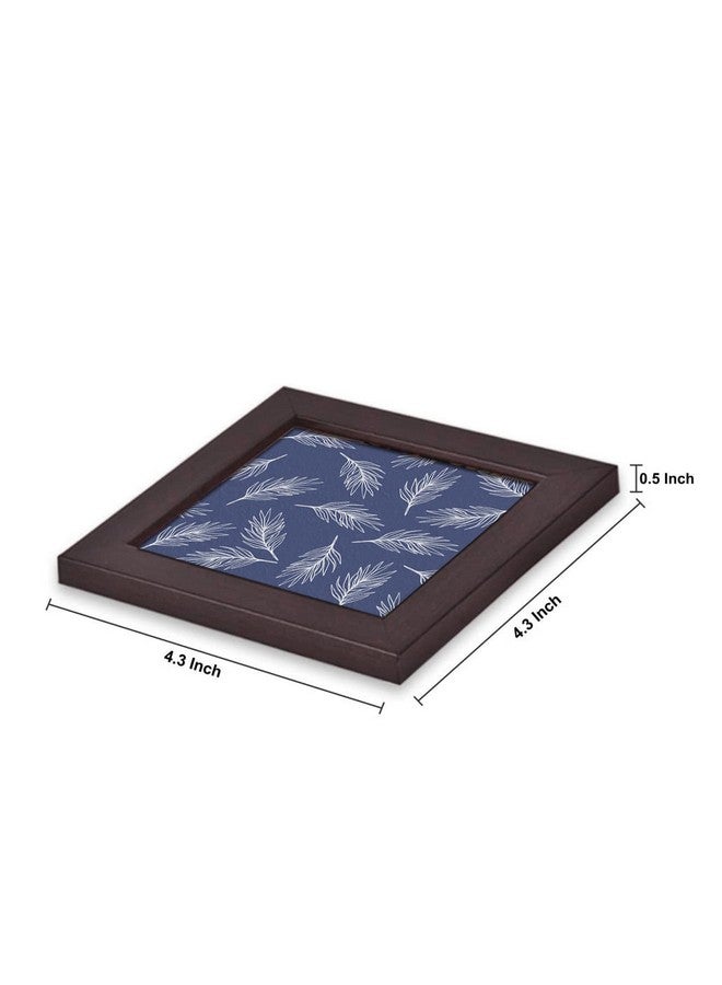 Paper Plane Design Tea Coffee Coaster Set Wooden Decorative Coasters Set. Home and Office Wooden Coasters Design 701 - Image 4