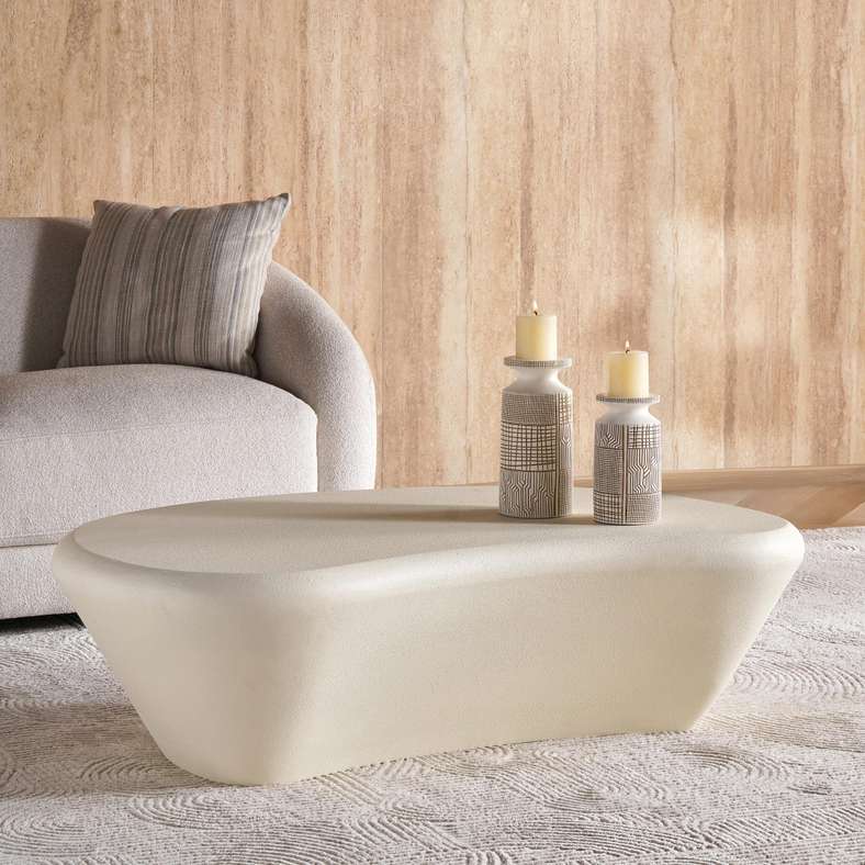 YUREKA COFFEE TABLE - OFF WHITE