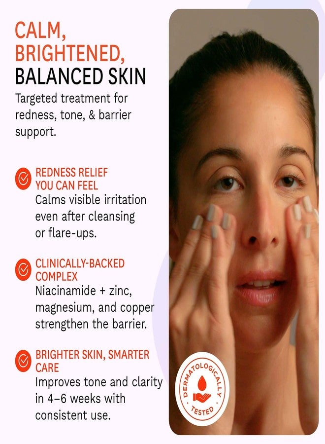 Fig.1 Niacinamide Face Serum for Sensitive Skin - 4% Niacinamide, Glowing & Hydrating Serum for Face, Anti-Aging, Moisturizing, and Soothing Treatment - 30ml - Image 2