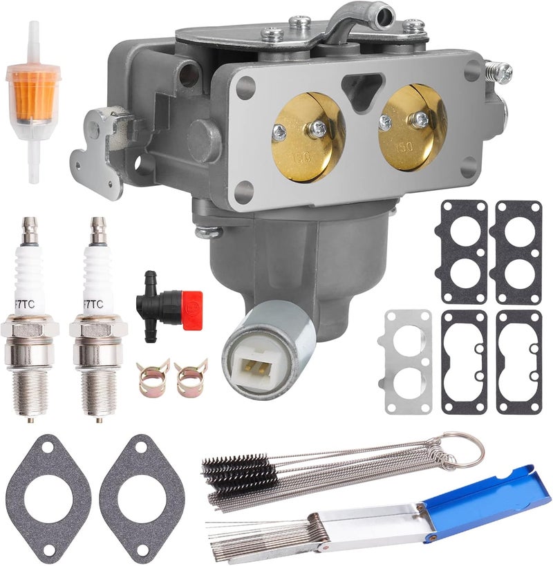 TEMSONE 796227 Carburetor with Gasket Kit for Briggs & Stratton V-Twin Engine - Image 1