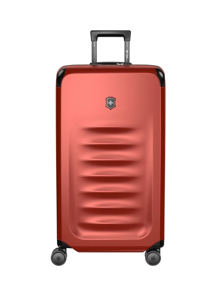 Victorinox Spectra 3.0 Large Trunk 76cm Hardside 4 Double Wheel Expandable Check-In Luggage Trolley Red