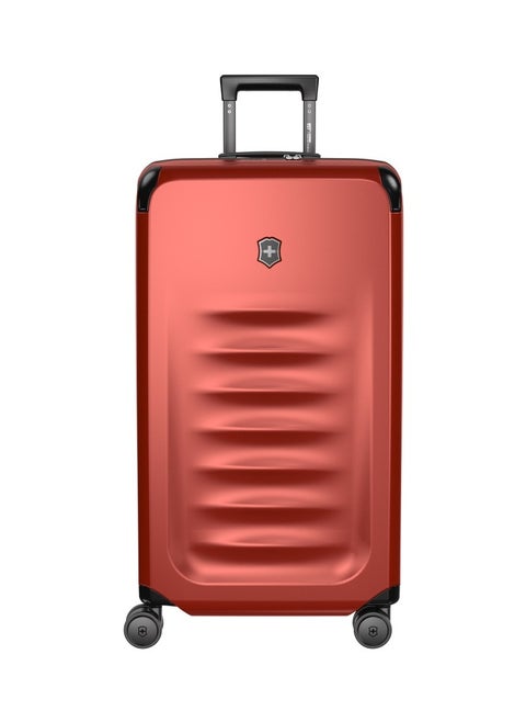 Spectra 3.0 Large Trunk 76cm Hardside 4 Double Wheel Expandable Check-In Luggage Trolley Red