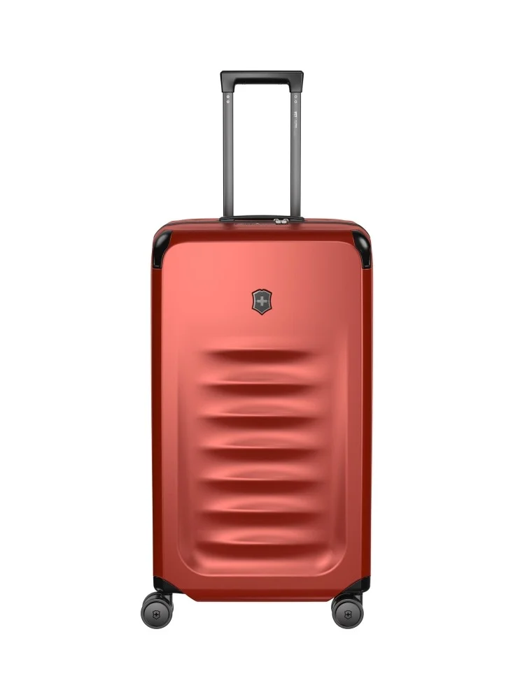 Victorinox Spectra 3.0 Large Trunk 76cm Hardside 4 Double Wheel Expandable Check-In Luggage Trolley Red