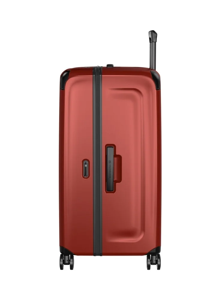 Victorinox Spectra 3.0 Large Trunk 76cm Hardside 4 Double Wheel Expandable Check-In Luggage Trolley Red