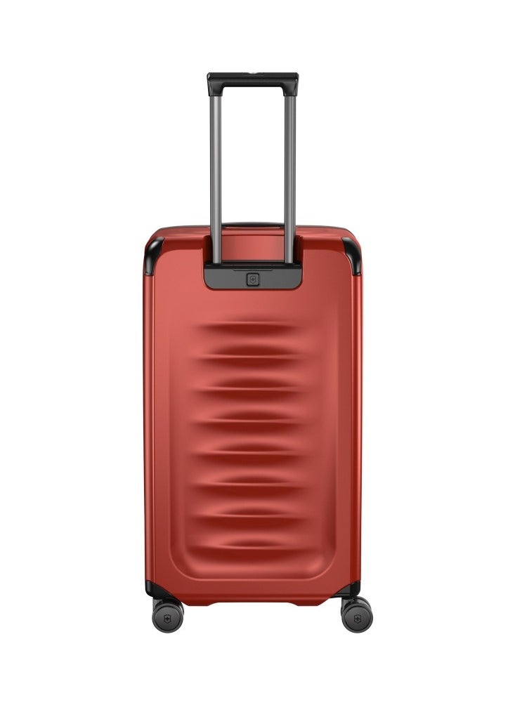 Spectra 3.0 Large Trunk 76cm Hardside 4 Double Wheel Expandable Check-In Luggage Trolley Red