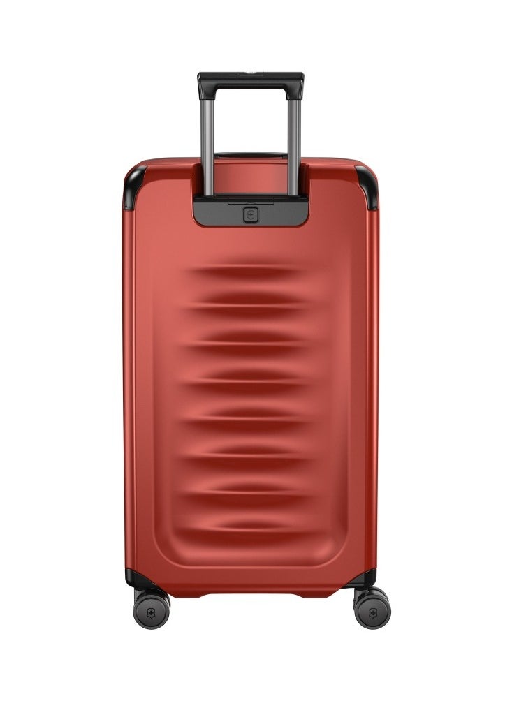 Spectra 3.0 Large Trunk 76cm Hardside 4 Double Wheel Expandable Check-In Luggage Trolley Red
