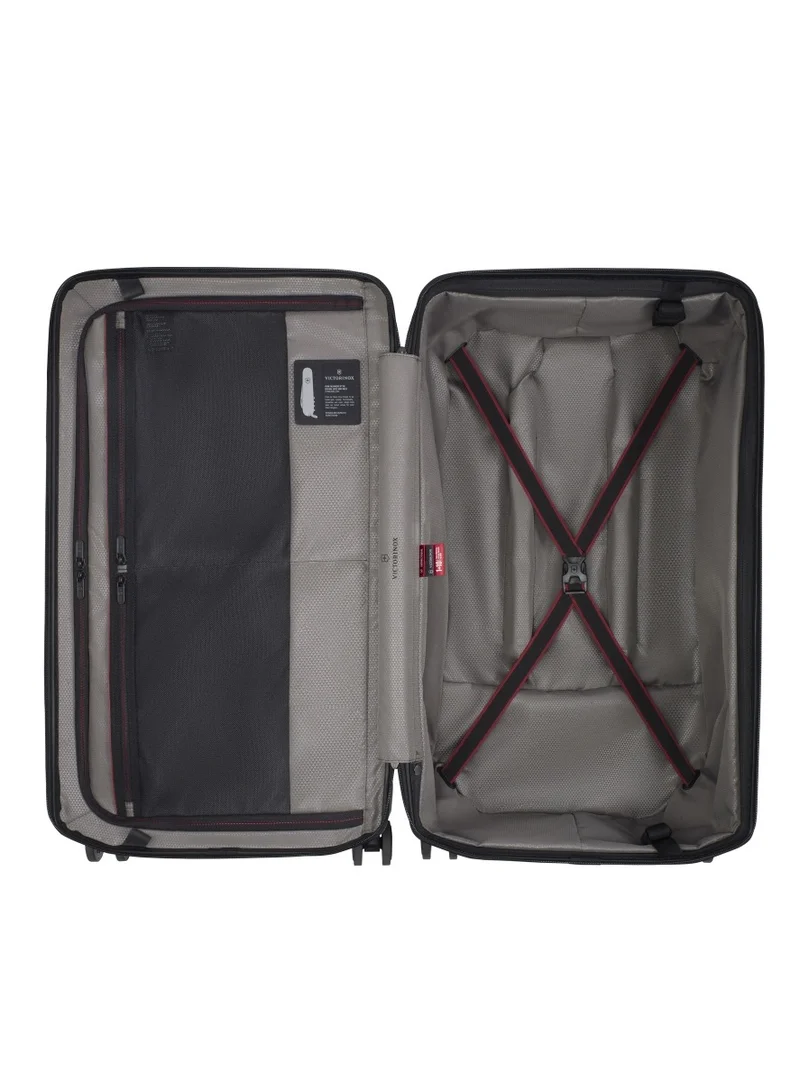 Victorinox Spectra 3.0 Large Trunk 76cm Hardside 4 Double Wheel Expandable Check-In Luggage Trolley Red