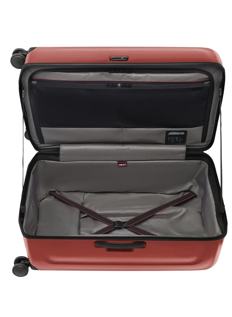 Victorinox Spectra 3.0 Large Trunk 76cm Hardside 4 Double Wheel Expandable Check-In Luggage Trolley Red