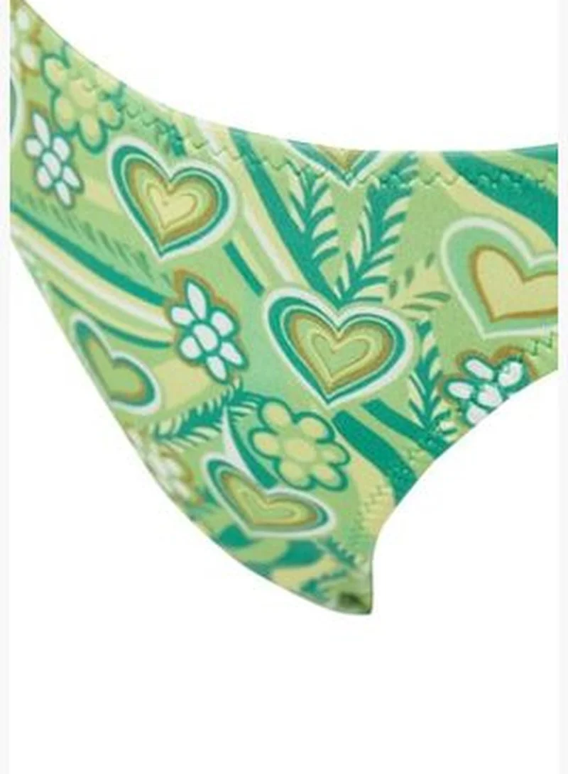 trendyol Floral Patterned Bikini Bottoms with Regular Legs TBESS23BA00124