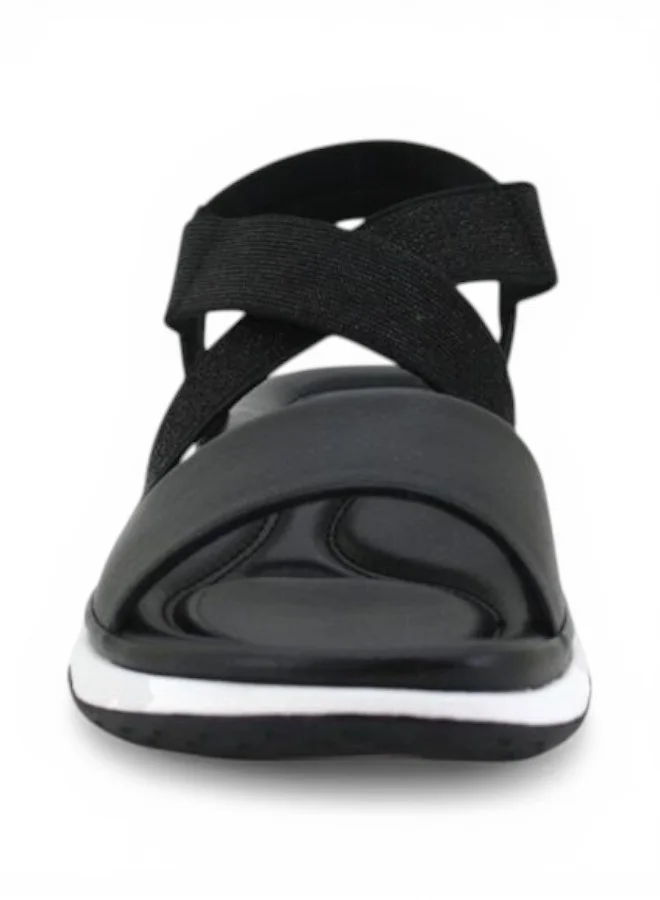 باتا صنادل مريحة بطابع رياضي مع حزام خلفي