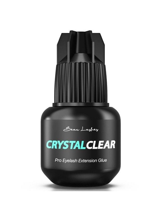beau lashes Crystal Clear Professional Eyelash Extension Glue | Super Strong Clear Lash Adhesive For Long Lasting Semi Permanent Individual Lash Eyelash Extensions | 12S Fast Drying / 7 Weeks Retention  - Image 2