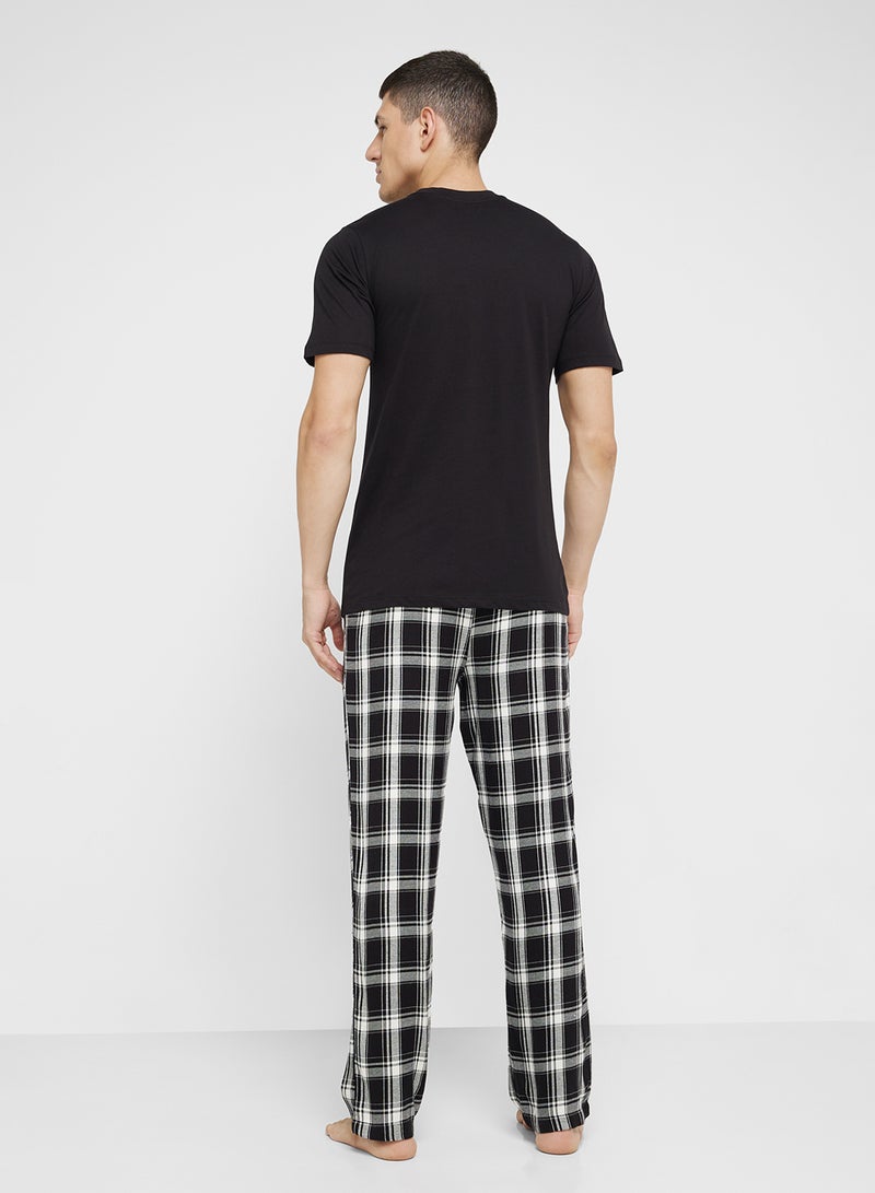 Robert Wood Nightwear T-Shirt & Pants Sets - Image 2