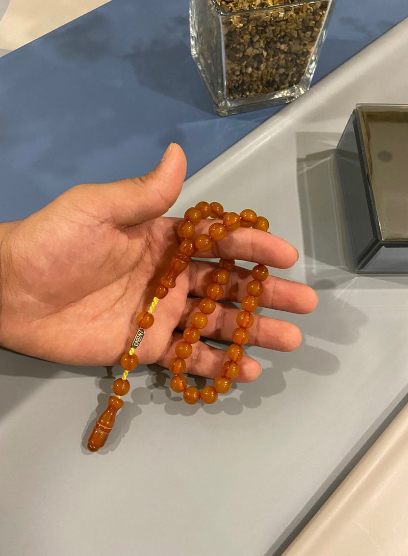 Top Quality Small German Faturan Prayer Beads For Men 33 Beads - Image 3