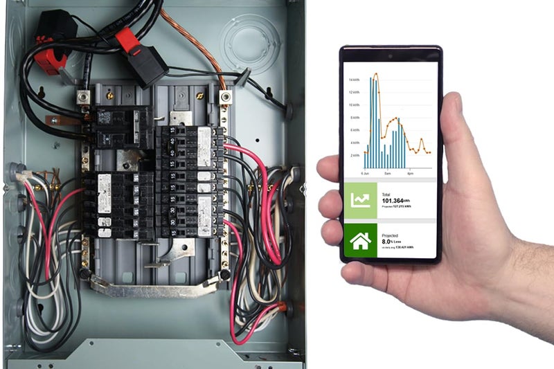 Eyedro Home Energy Monitor - Solar Energy/Net Metering - Save on Electricity - Bills & Reports - Real-Time Electricity Data & History - EYEDRO-HOME Ethernet or WiFi Connect (2.4 GHz) - Image 2