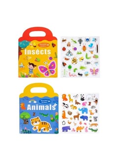 Generic Reusable Magnetic Stickers Book Insects  - Image 1