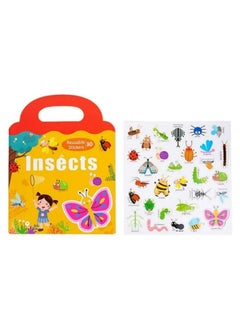 Generic Reusable Magnetic Stickers Book Insects  - Image 2