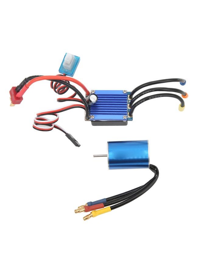 RC Brushless Motor ESC 2435 4800KV Brushless Motor 25A Brushless ESC for Traxxas for HSP for Wltoys 1/16 1/18 RC Car