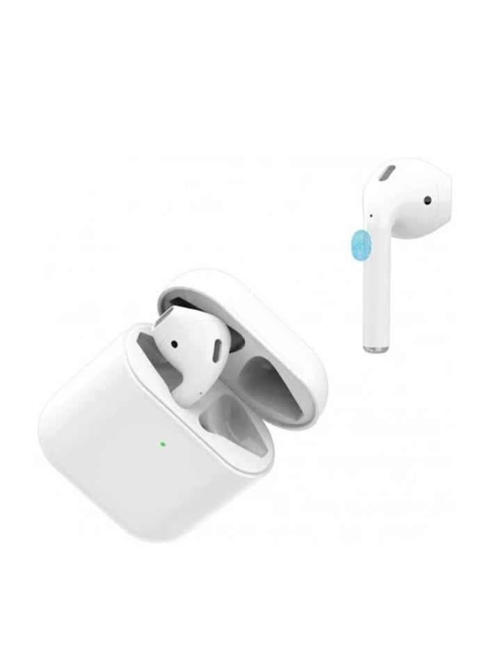 ليفور سماعات أذن لاسلكية Levore LAE511-WH TWS ثنائية القناة بصوت ستيريو قوي مع تحكم باللمس وميكروفون مدمج، سماعات أذن بيضاء - Image 3