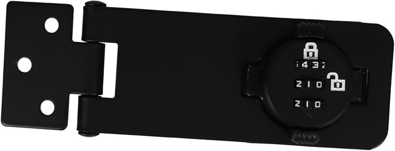 Artibetter Cabinet Password Combination Lock Black Security Safe Easy to Use - Image 1