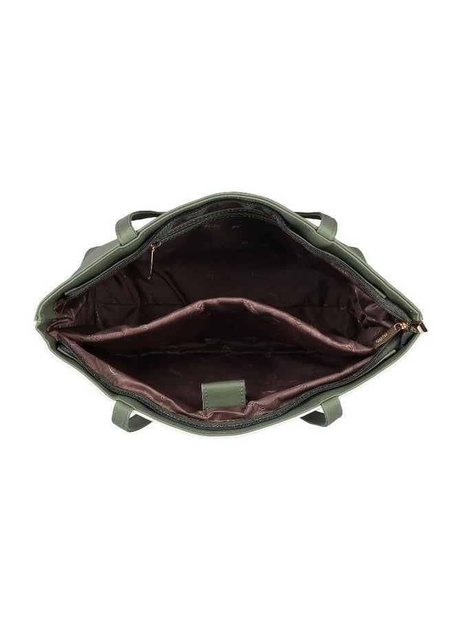 Metro Women Green Tote bag (66-23) - Image 3