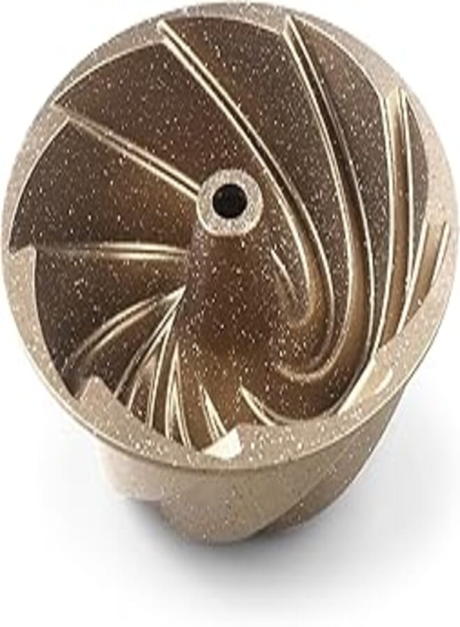 New Ellara Turkish Granite Spiral Cake Mold, Copper
