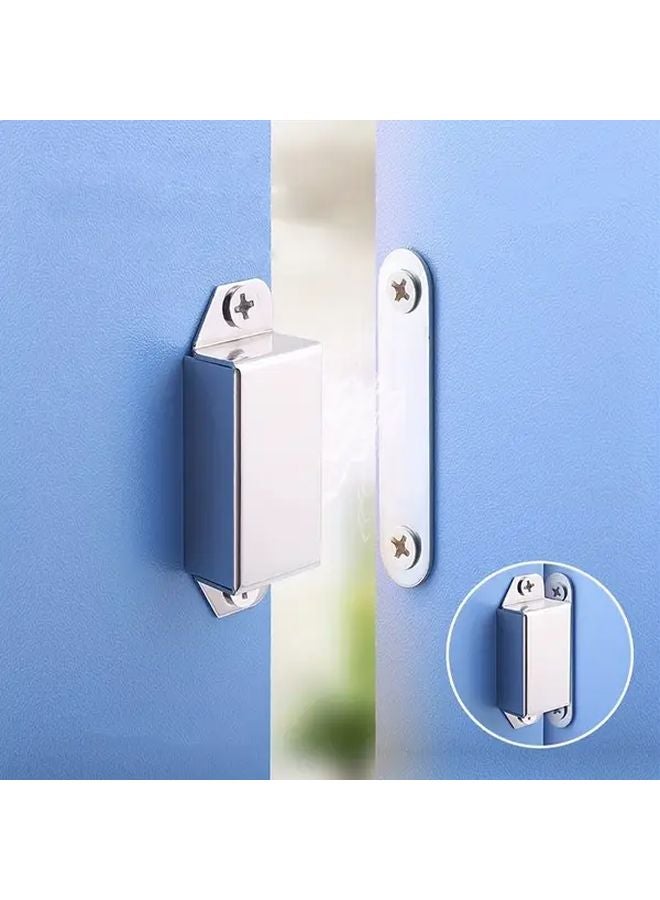 2pcs Magnetic Door Latches Heavy Duty Cabinet Closers Easy Install No Tools Needed - Image 3