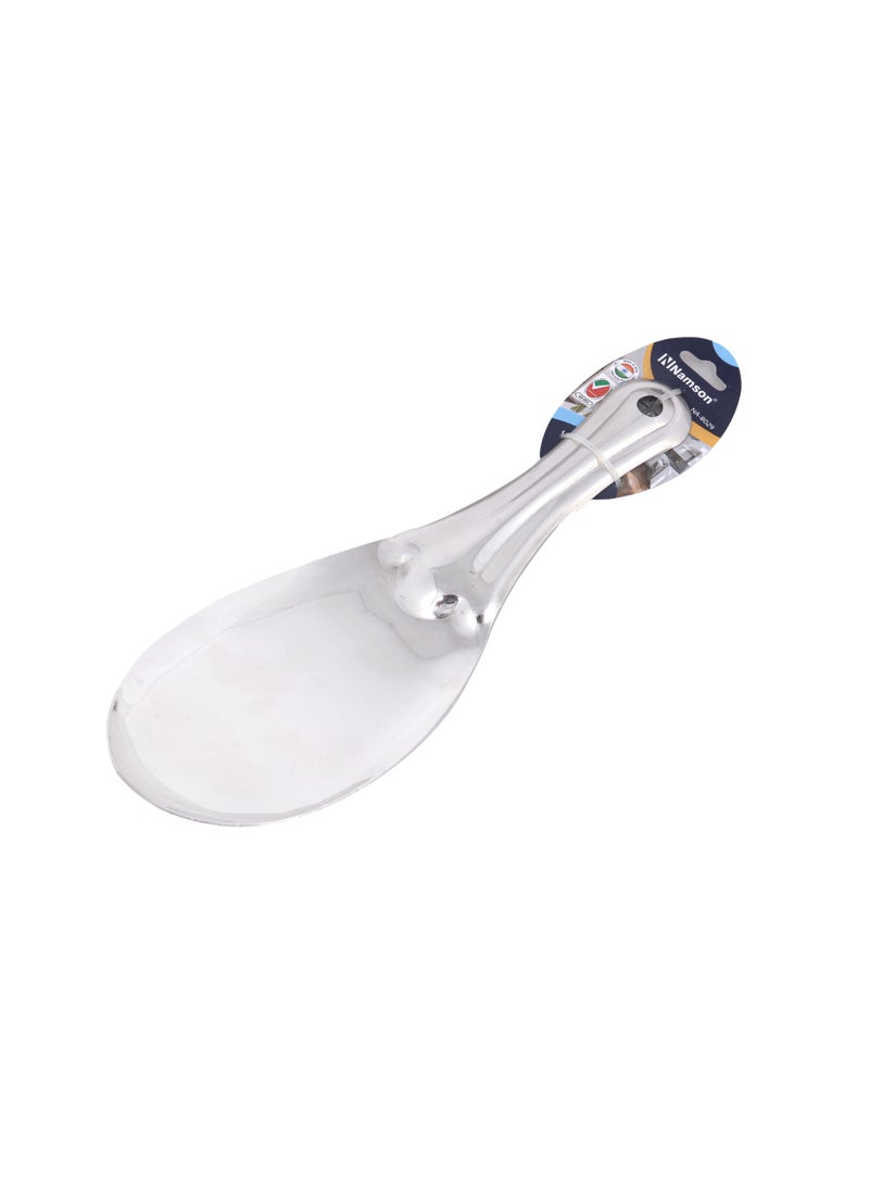 NAMSON NAMSON S/STEEL RICE CURRY SPOON 1.5MM NA-8030 – Premium Stainless Steel | Durable & Easy to Clean | Everyday Kitchen Essential - Image 3