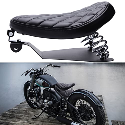 DREAMIZER Motorcycle Solo Seat Spring Base Plate Bracket Compatible With Bobber Chopper - Image 2