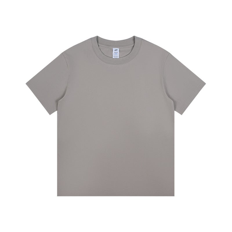 Heavyweight 230g Cotton Mens Tee Spring/Summer Crescent gray