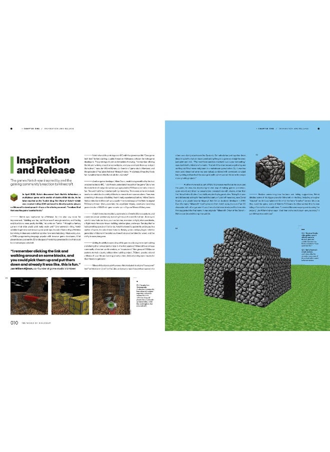 The World of Minecraft: A comprehensive and exclusive behind-the-scenes account of Minecraft’s history featuring previously unseen artwork – the perfect gift for fans and gamers!