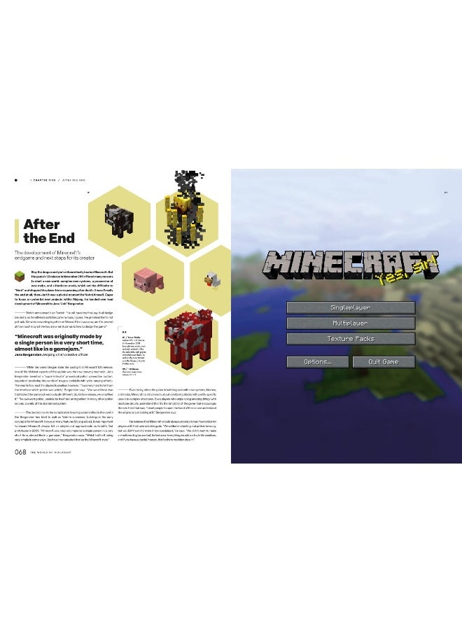 The World of Minecraft: A comprehensive and exclusive behind-the-scenes account of Minecraft’s history featuring previously unseen artwork – the perfect gift for fans and gamers!