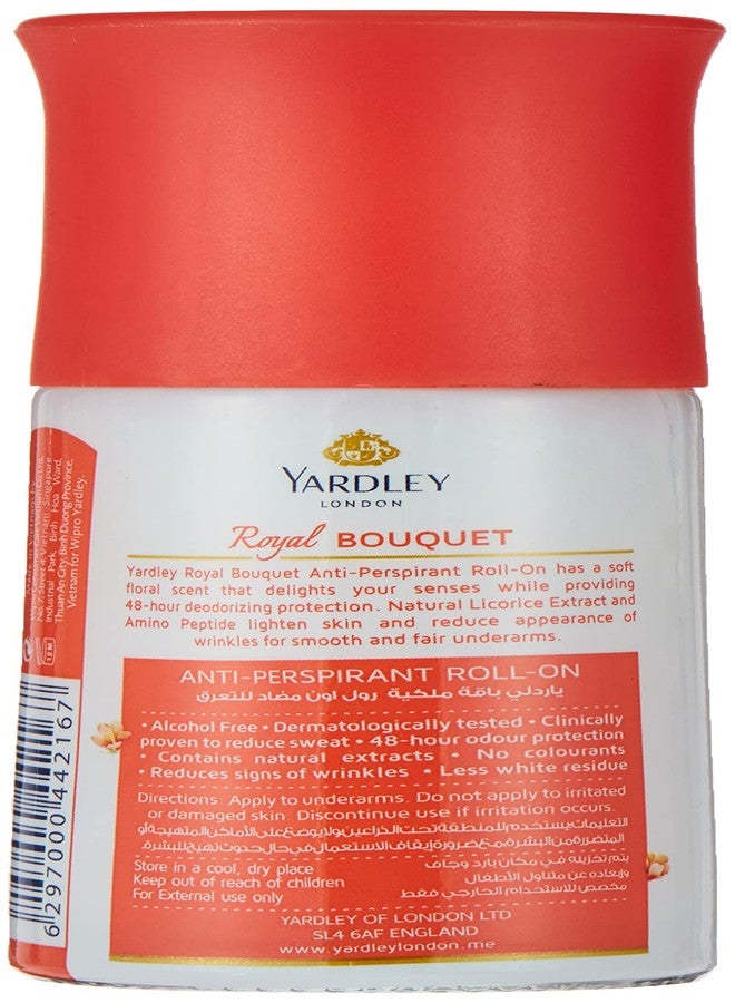 Yardley Deodorant Roll-On Alcohol Free 1.7 oz - Image 3
